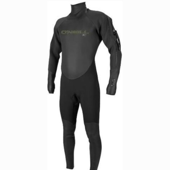 $600 O'Neill Fluid Neo 3mm Neoprene Drysuit Dive Wetsuit S Small NEW ab1161 - Picture 1 of 3